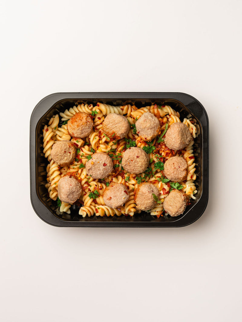 Turkey Herb and Chilli Meatballs Nutritional Label