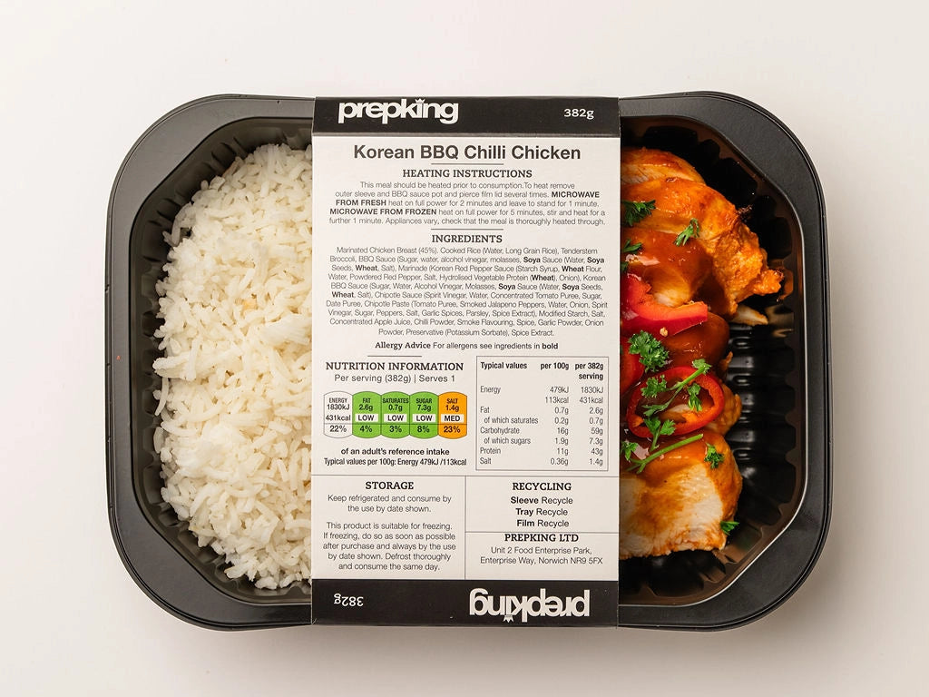 Korean BBQ Chilli Chicken